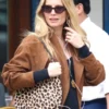 NYC 2026 Annabelle Wallis Brown Jacket