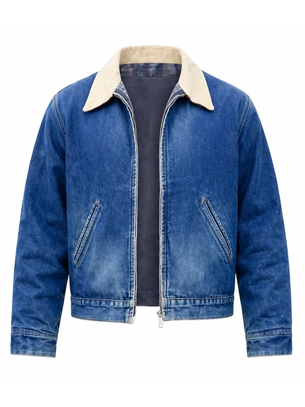 NYC 2026 Downtown Restaurant Sebastian Stan Jacket
