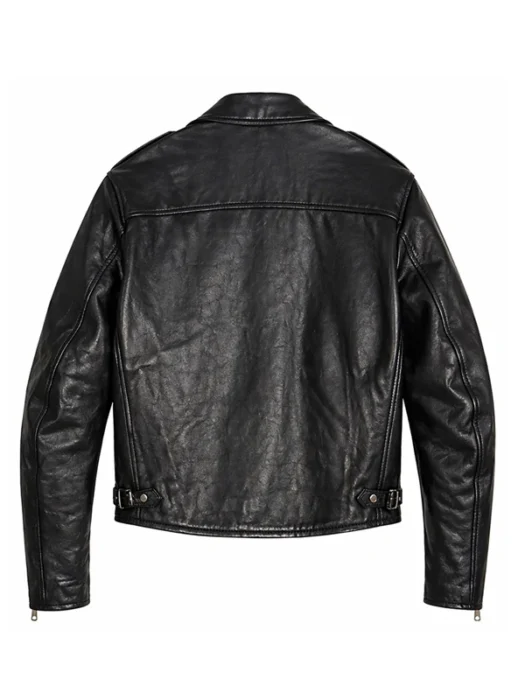 NYC 2026 Nick Jonas Black Jacket Back