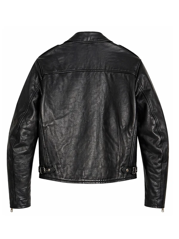 NYC 2026 Nick Jonas Black Jacket Back