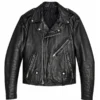 NYC 2026 Nick Jonas Black Jacket Front