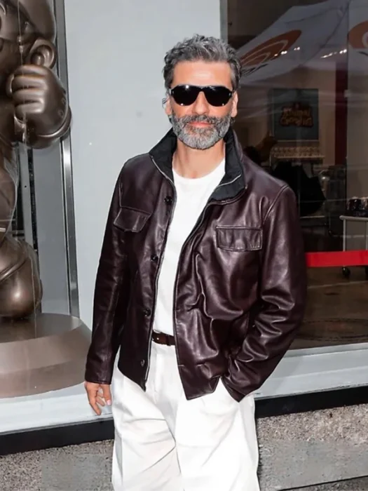 NYC 2026 Oscar Isaac Jacket