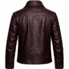 NYC 2026 Oscar Isaac Leather Jacket Back