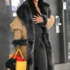 NYC 2026 Rihanna Beige Long Coat