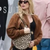NYC Annabelle Wallis Brown Jacket