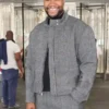 NYC Luke Tennie Grey Wool Jacket