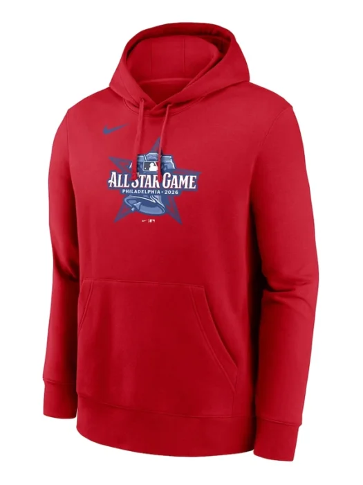 Nike MLB Red 2026 All-Star Game Club Pullover Hoodie