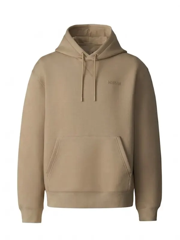 Off Campus 2026 Charlie Evans Beige Hoodie