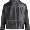 Off Campus 2026 Josh Heuston Leather Jacket back