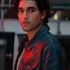 Off Campus 2026 Josh Heuston Leather Jacket model