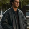 Off Campus Garrett Graham Charcoal Olive Jacket