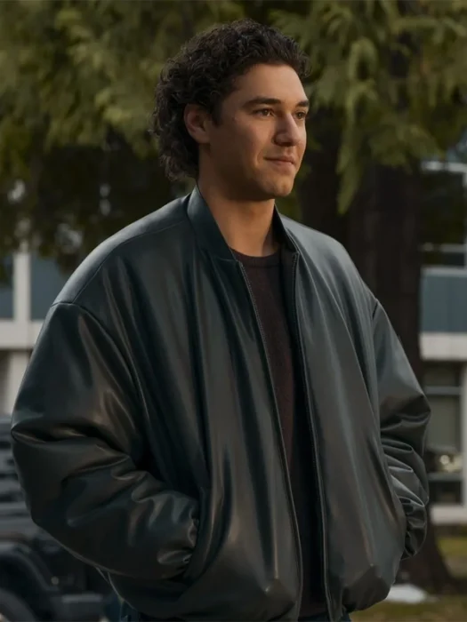Off Campus Garrett Graham Charcoal Olive Jacket