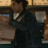 Off Campus Justin Kohl Black Leather Jacket