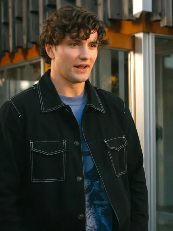 Off Campus Khobe Clarke Black Cotton Jacket