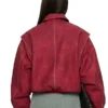 Off Campus Red Jacket back