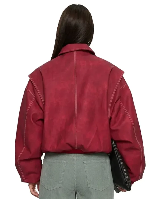 Off Campus Red Jacket back