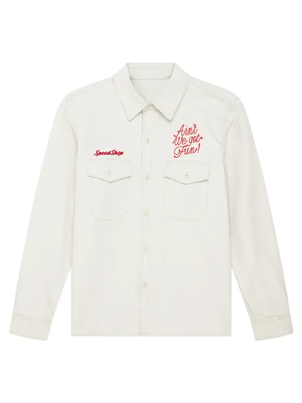 Off Campus S01 Stephen Kalyn White Jacket