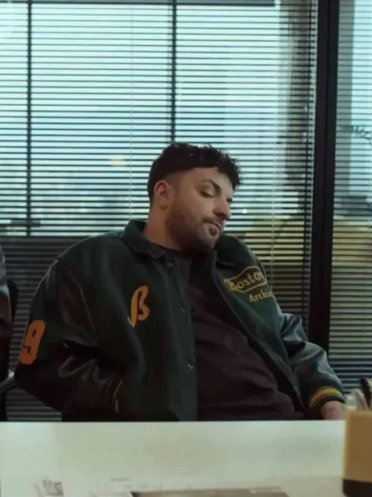 Olsi Bylyku Policë për jetë Green Varsity Jacket
