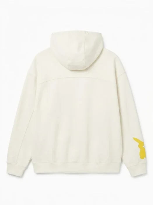 Pokemon Gotta Catch Joe Jonas White Hoodie Back