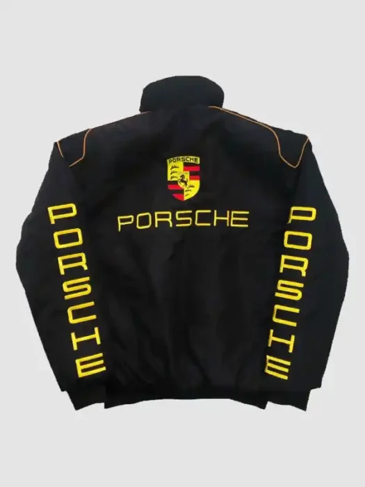 Porsche Vintage Racing Jacket Back