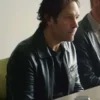 Power Ballad Paul Rudd Leather Black Jacket