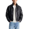 Pressure Reactive Faux Moto Jacket