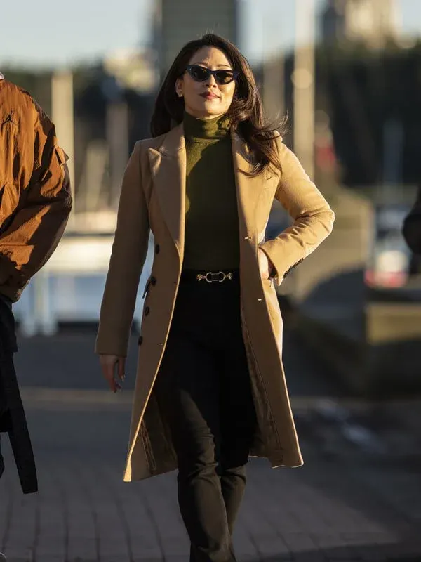 Reenie Greene Tracker S01 Brown Wool Coat