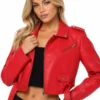 Remind Me Later Faux Leather Jacket