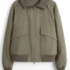 Riley Davis Off Campus Bomber Jacket