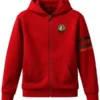 Romeo Carere Star Trek Starfleet Academy Red Hoodie