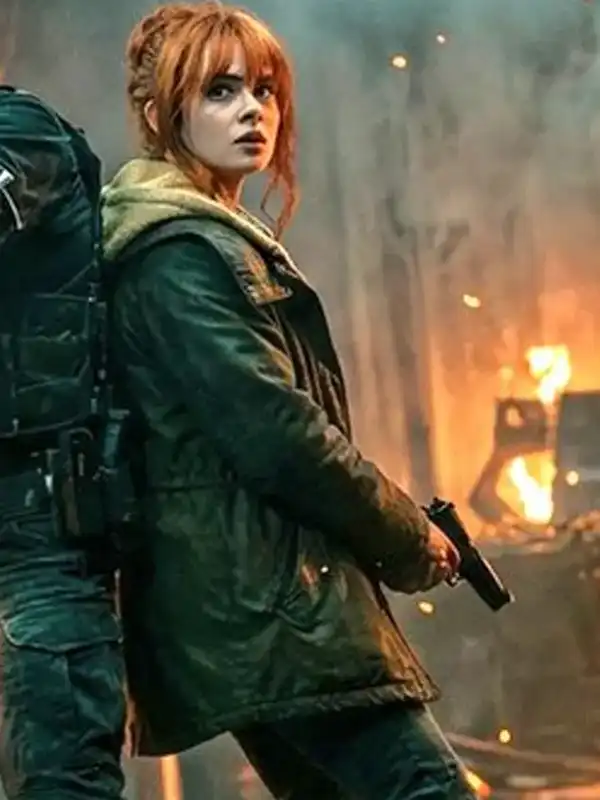 Sadie Sink Spider-Man Brand New Day Green Jacket