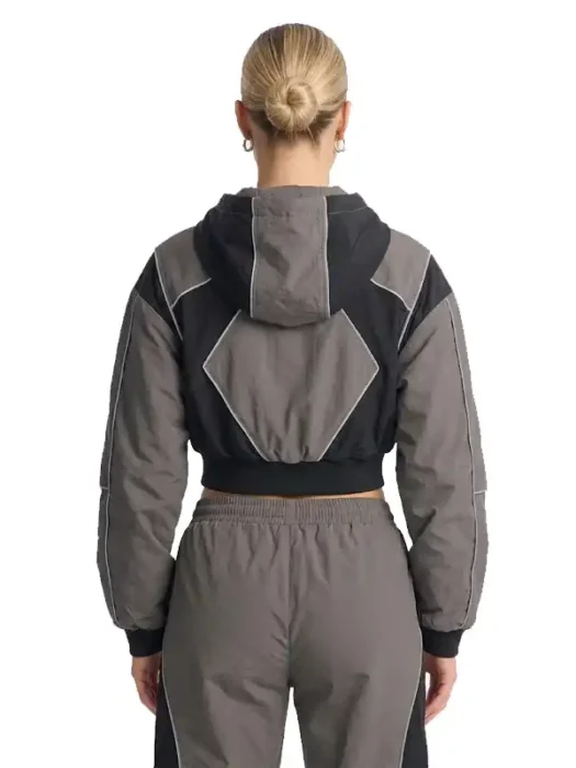 Set The Trend Windbreaker Jacket Back