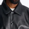 Shelby Racing Embossed Faux Jacket