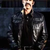 Simon The Walking Dead Black Bomber Jacket