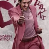 Street Fighter Andrew Schulz Pink Blazer