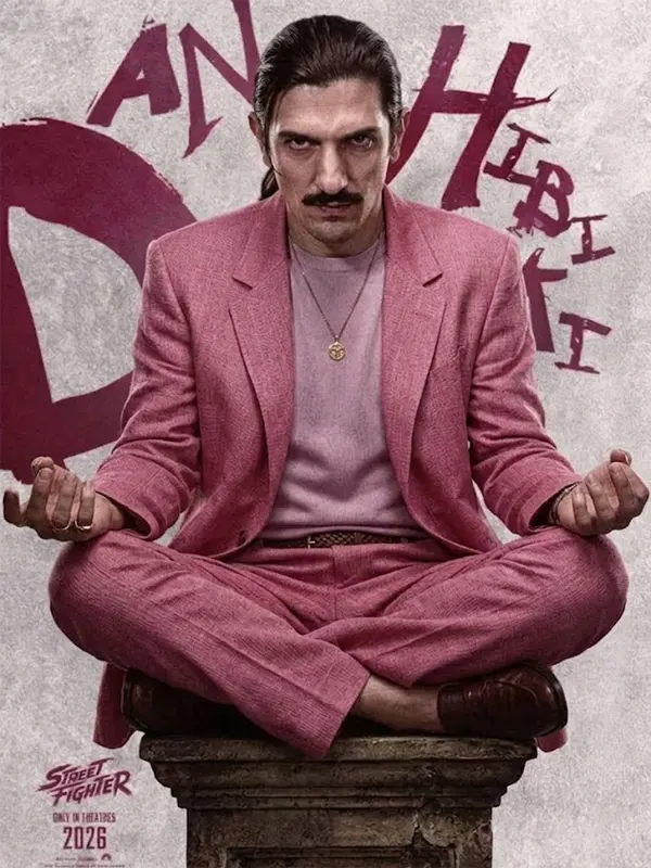 Street Fighter Dan Hibiki Pink Blazer