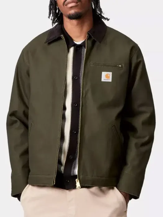Street Fighter Noah Centineo Green Cotton Jacket