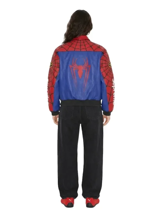 Supreme Spider Man Jacket Back