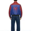 Supreme Spider Man Red And Blue Jacket Back