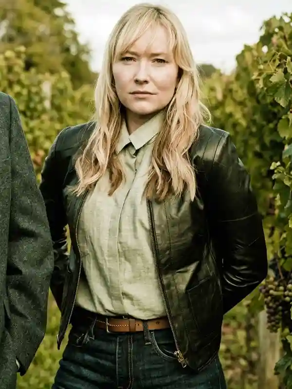 The Brokenwood Mysteries Kristin Sims Leather Jacket