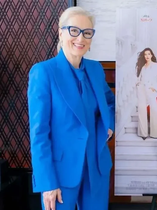 The Devil Wears Prada 2 Meryl Streep Blue Blazer