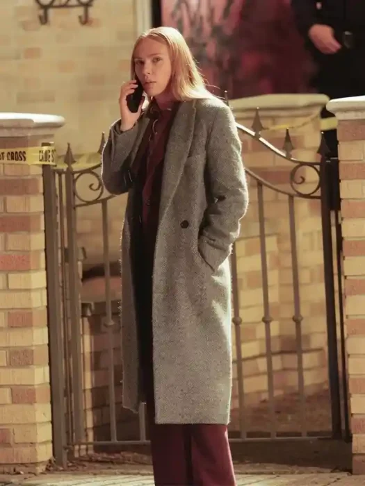 The Exorcist Scarlett Johansson Grey Coat