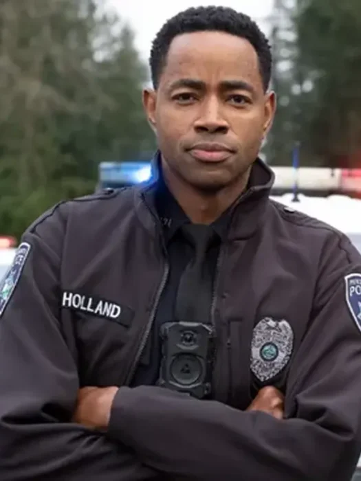 The Rookie North Jay Ellis Black Police Jacket