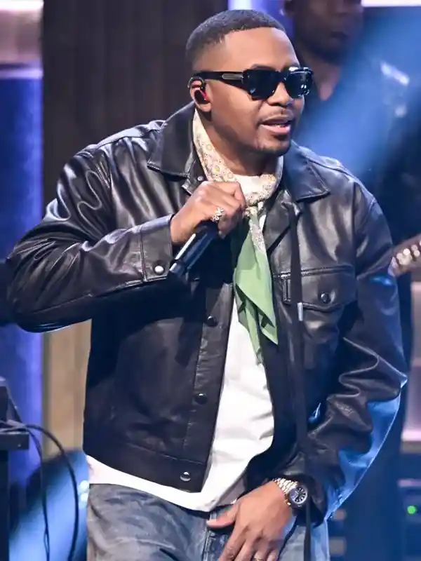 The Tonight Show Nas Leather Jacket