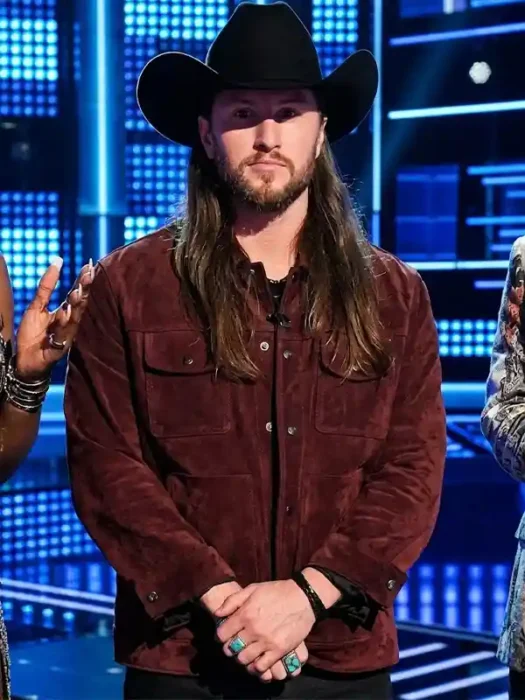 The Voice Jared Shoemaker Suede Jacket