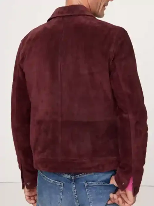 The Voice S29 Jared Shoemaker Suede Jacket Back