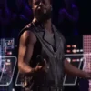The Voice S29 Moses G Black Leather Vest