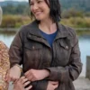 The Way Home S04 Kat Landry Brown Cotton Jacket