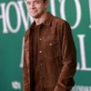 Topher Grace How to Make a Killing Brown Leather Jacket