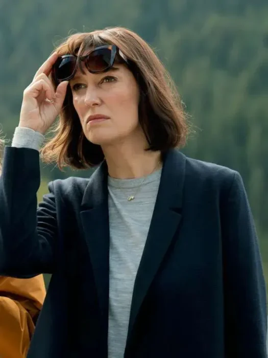 Ursula Brandmeier Eat Pray Bark Blue Blazer